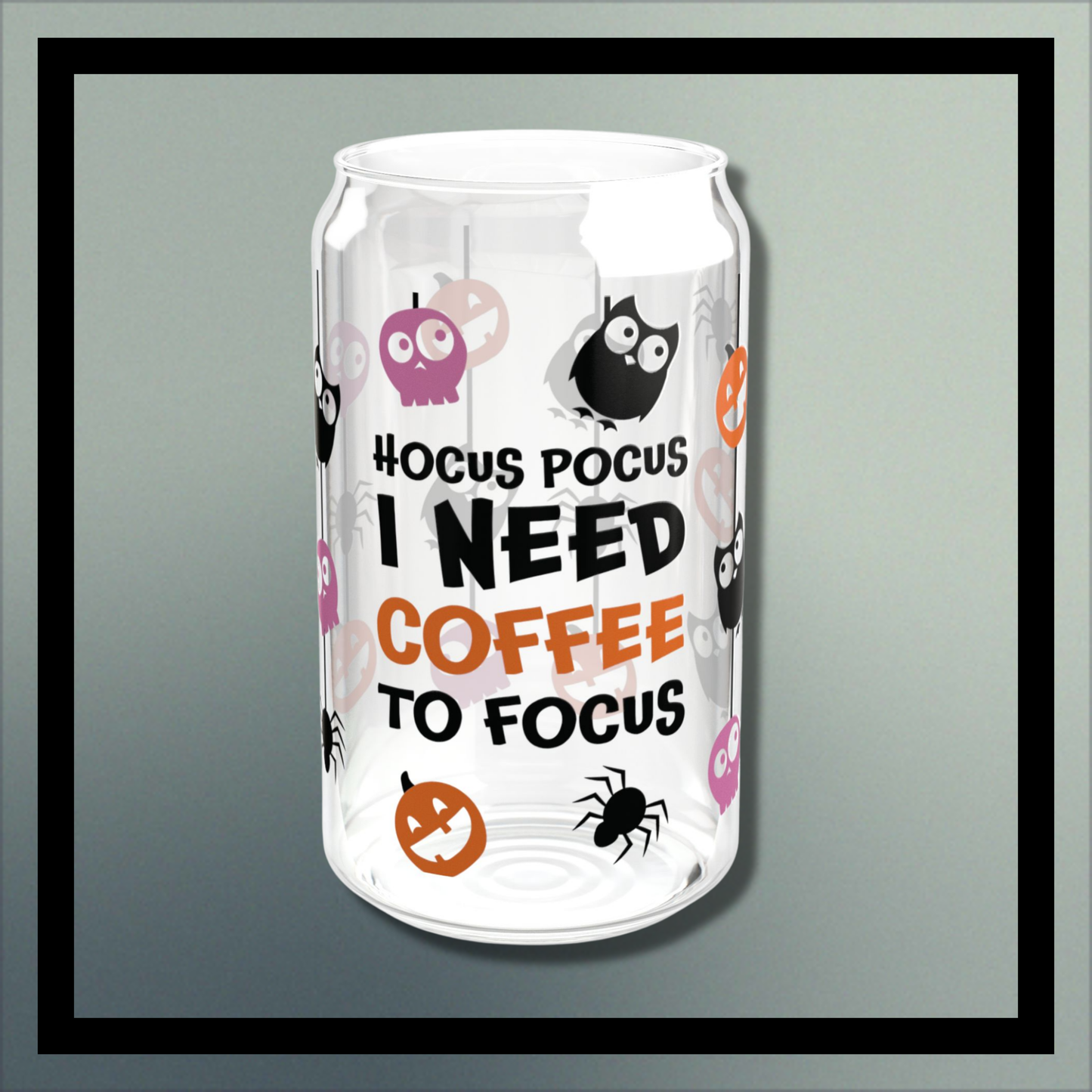 Hocus Pocus Focus Glass