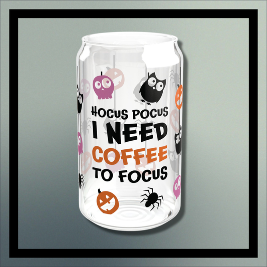 Hocus Pocus Focus Glass